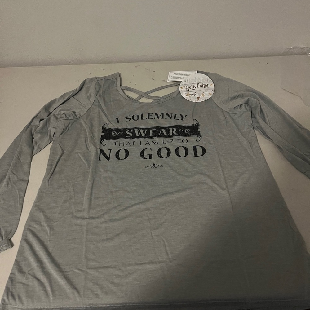Warner Bros. Gray‎ Harry Potter Top